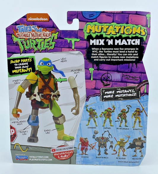 TMNT Tales of Mutant Ninja Turtles Mix N Match Splinter with Figure Protector