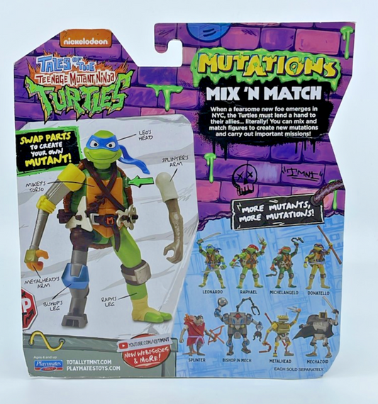 TMNT Tales Mutations Mix N Match Metalhead Figure with Figure Protector