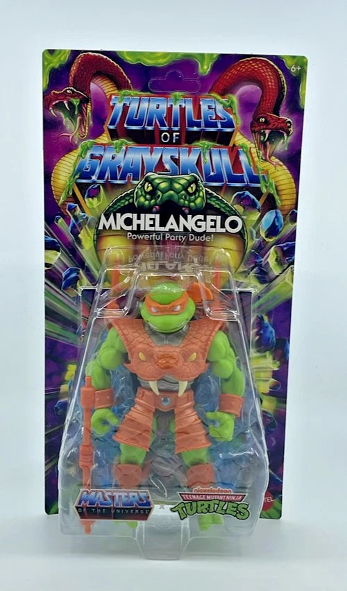 2024 - MOTU Origins Turtles of Grayskull Michelangelo Action Figure Mattel