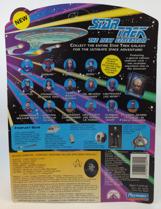 1993 - Star Trek TNG - Cadet Wesley Crusher - Playmates