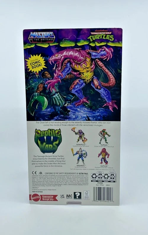 2024 - MOTU Origins Turtles of Grayskull RATTLOR Mutated Snake Men Creature TMNT