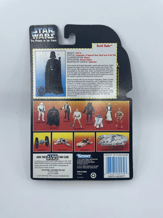 1995 - Star Wars Power of the Force - Darth Vader - Kenner/Hasbro Red Cardback