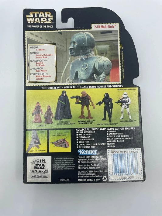 1996 - Star Wars Power of the Force - 2-1B Medic Droid - Kenner/Hasbro Figure