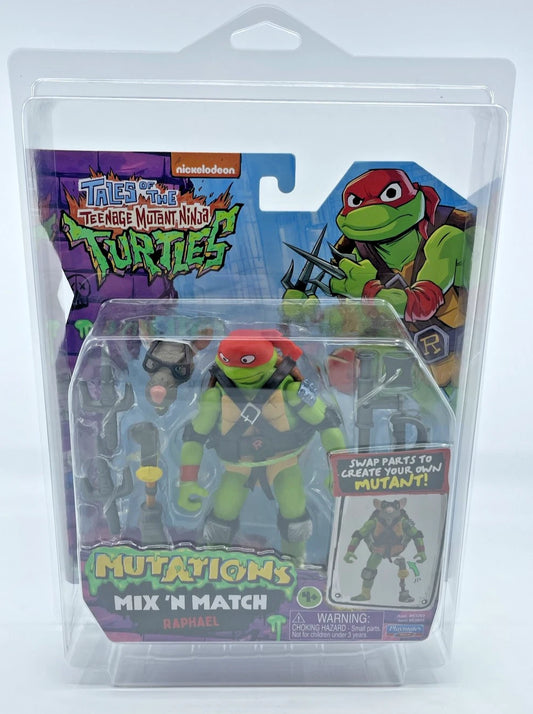 TMNT Mutations Mix N Match Raphael Figure with Figure Protector