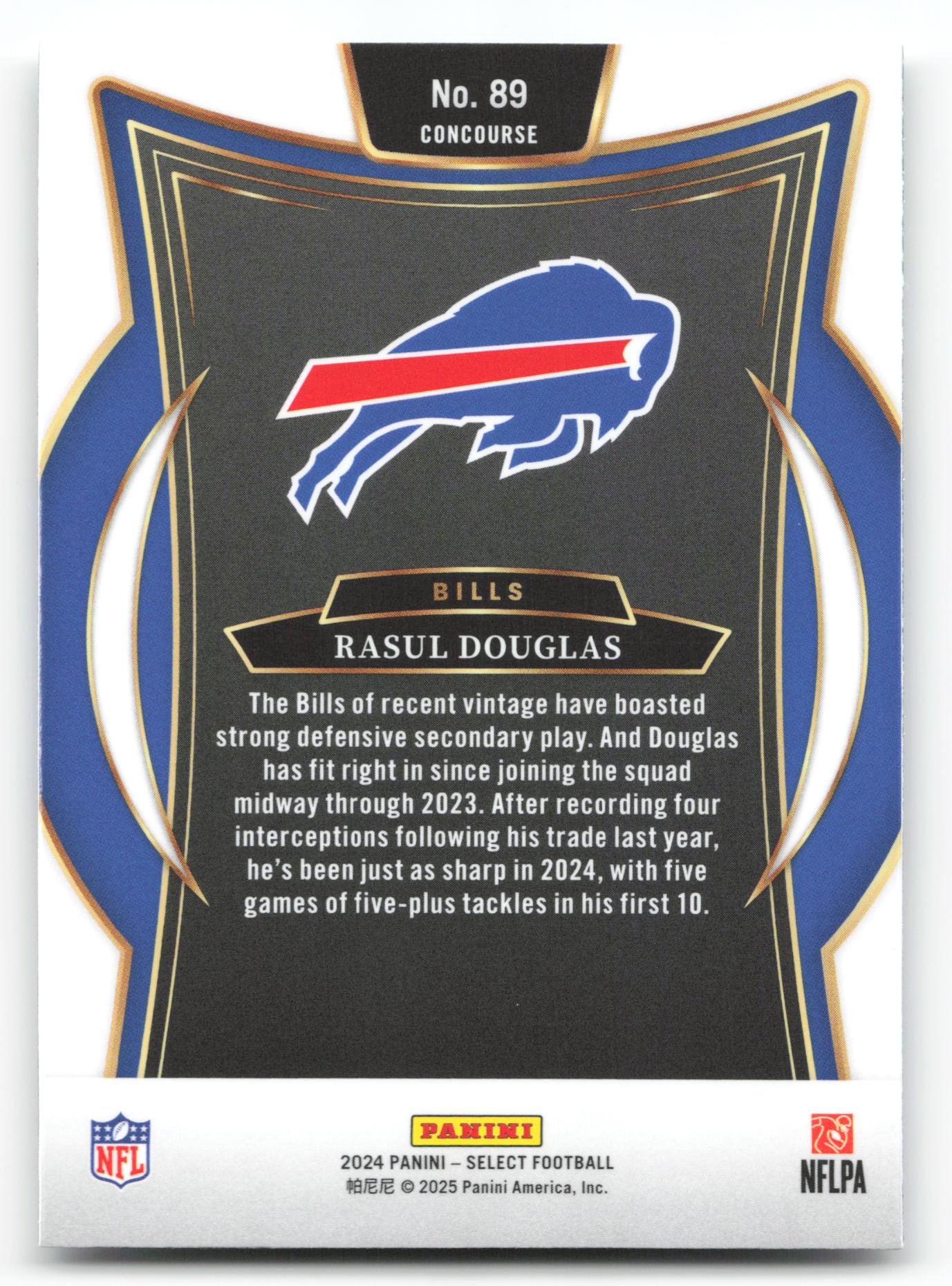 Rasul Douglas - #89 - 2024 Panini Select - Select