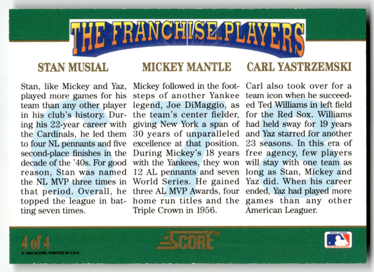 - #4 - 1992 Score - Score