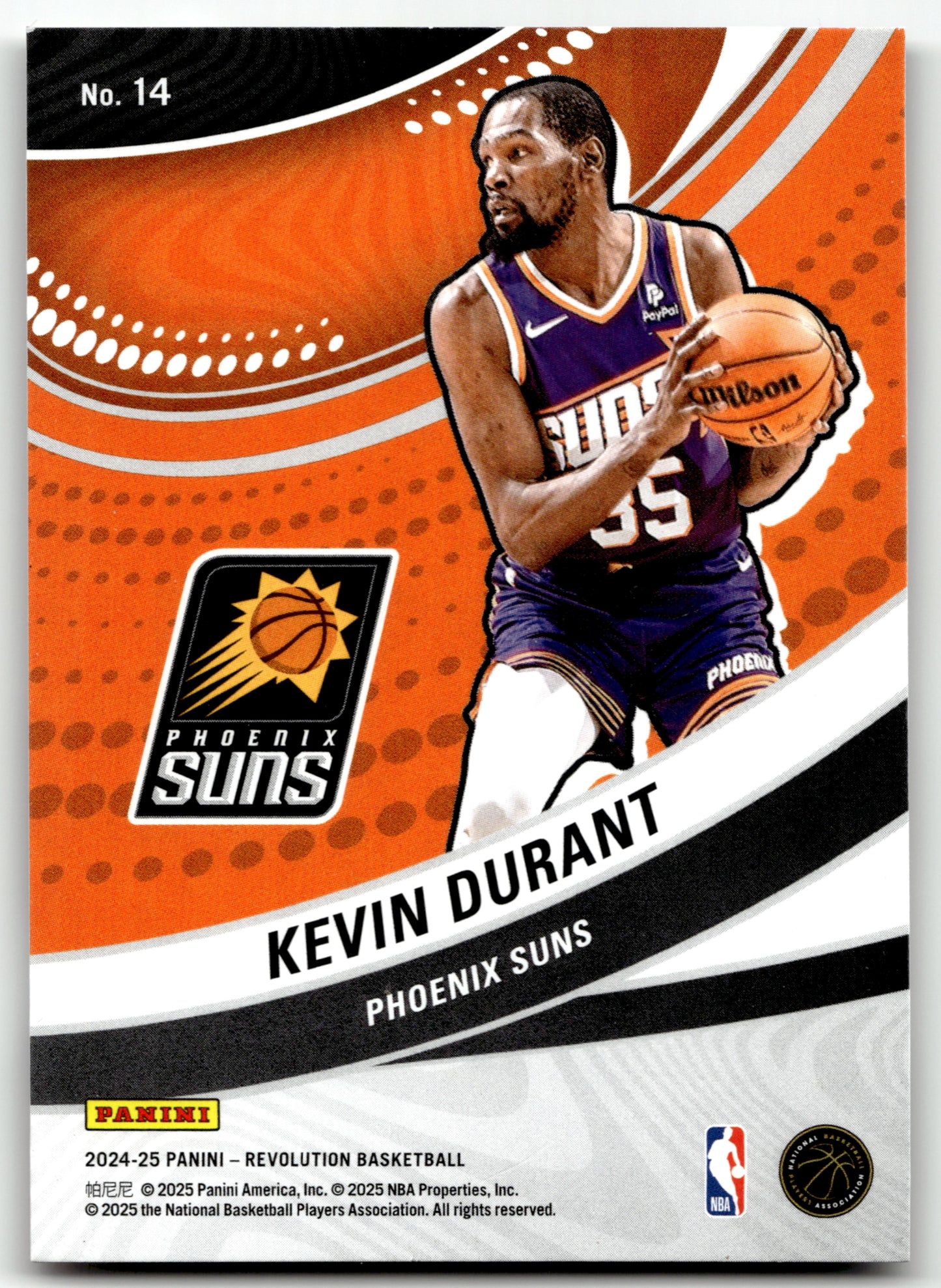 Kevin Durant - #14 - 2024-25 Panini Revolution - Panini
