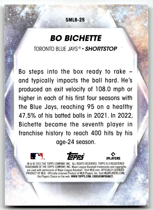 Bo Bichette - #SMLB-25 - 2023 Topps - Topps
