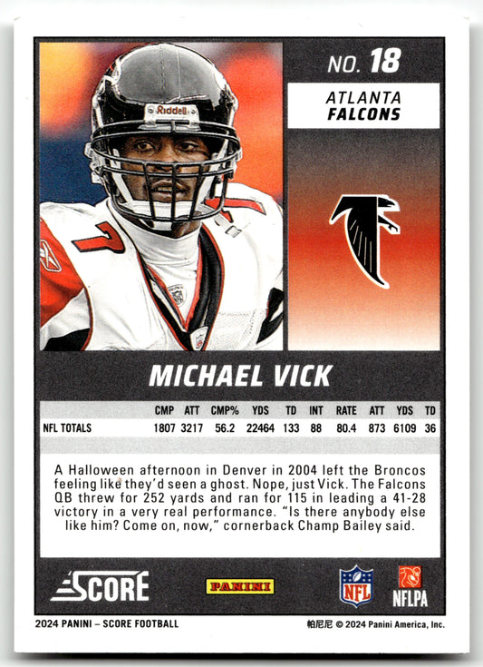 Michael Vick - #18 - 2024 Score - Score