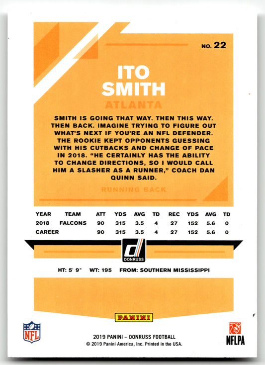 Ito Smith - #22 - 2019 Donruss - Donruss