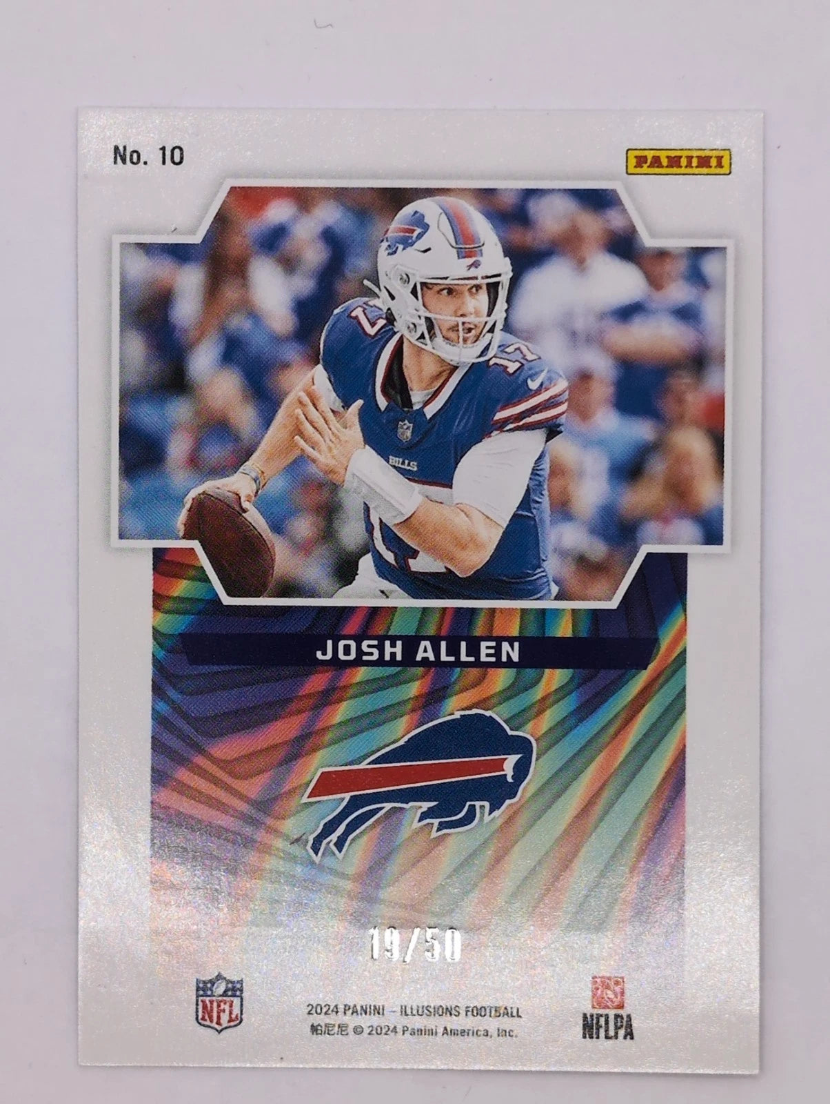 2024 - Panini Illusions Game Magicians Purple - Josh Allen 19/50
