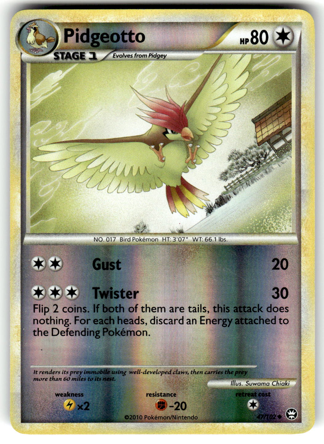 Triumphant #47/102 Pidgeotto