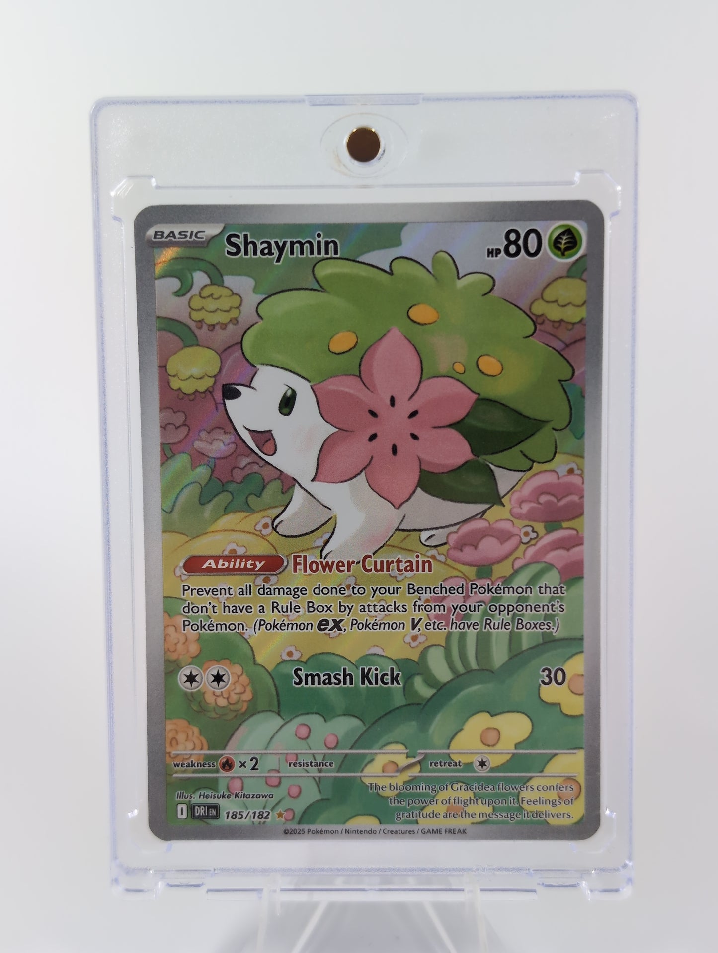 Pokemon Single Shaymin 185/182 Sv10: Destined Rivals Holo - Pack Fresh