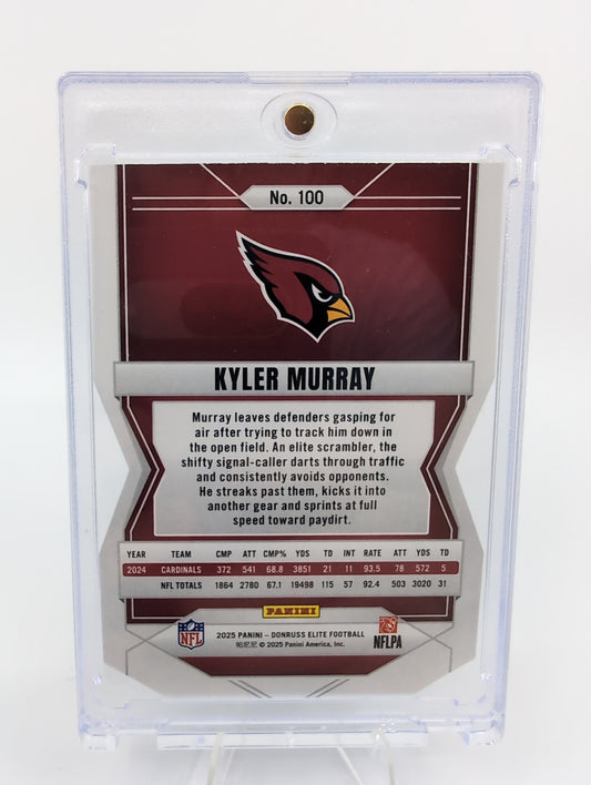 2025 Panini Donruss Elite – Status Die-Cut Kyler Murray #100 /9