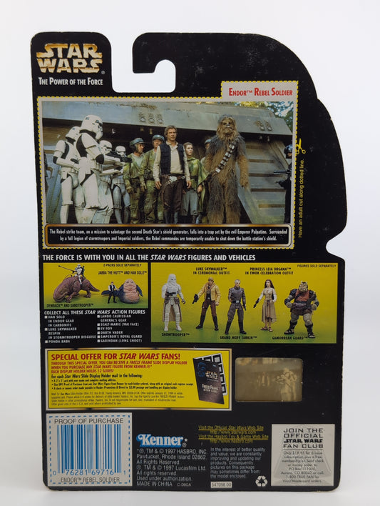 1997 - Star Wars Power of the Force - Endor Rebel Soldier Kenner/Hasbro Figure