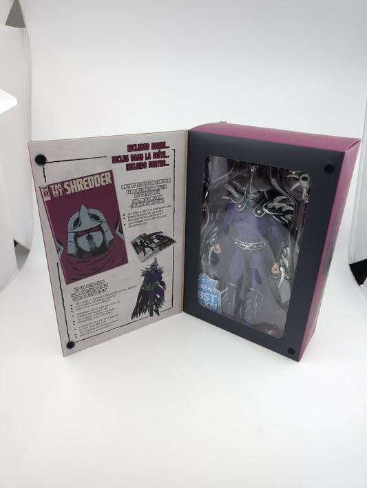 Teenage Mutant Ninja Turtles - Shredder - Comic Book & Action Figure BST AXN