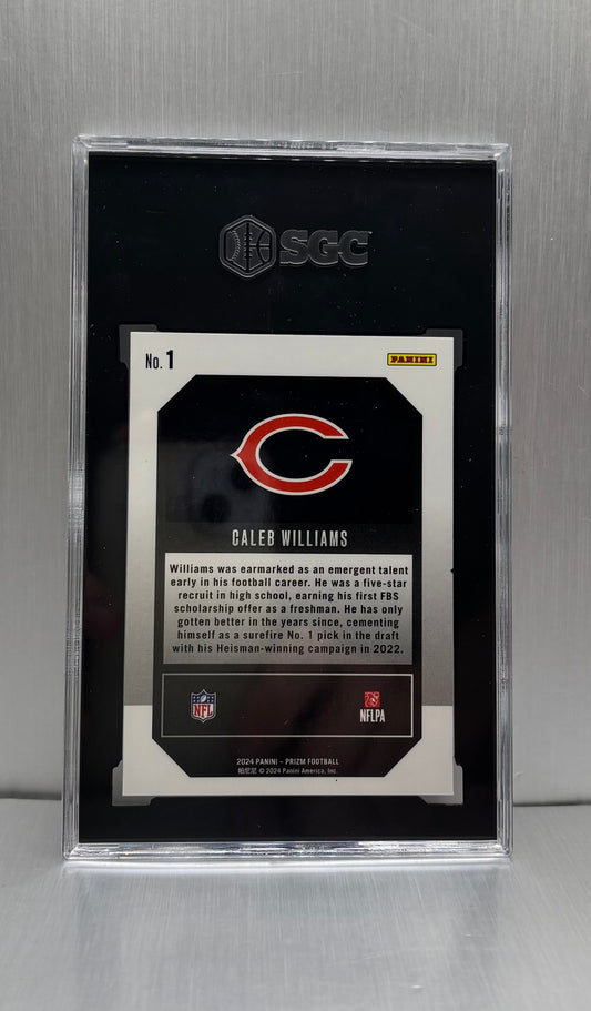 2024 Panini Prizm #1 Caleb Williams Emergent SGC 9.5