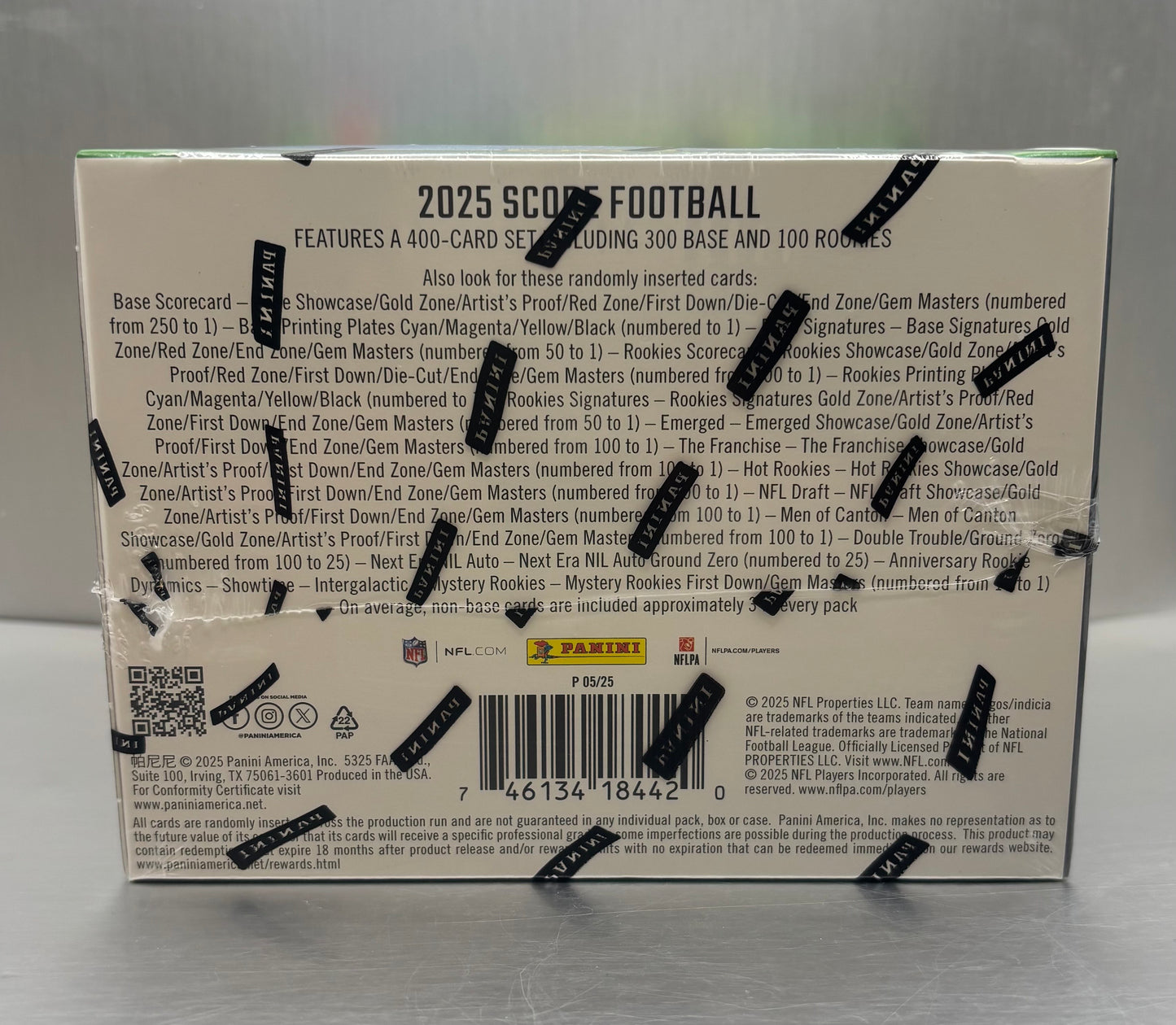 2025 Panini Score Football Hobby Box