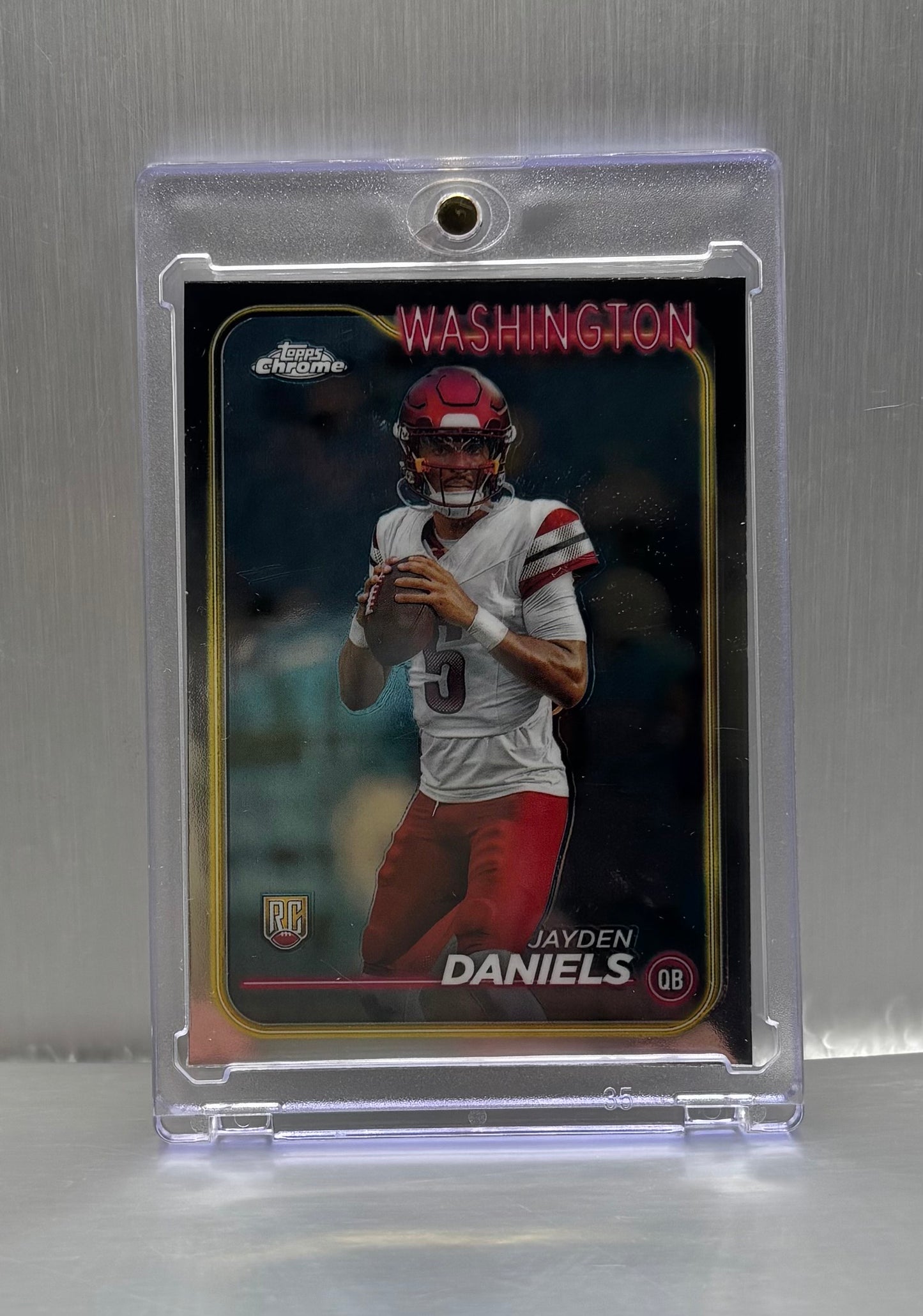 2024 Topps Chrome - Rookies Jayden Daniels #201 Refractor (RC)