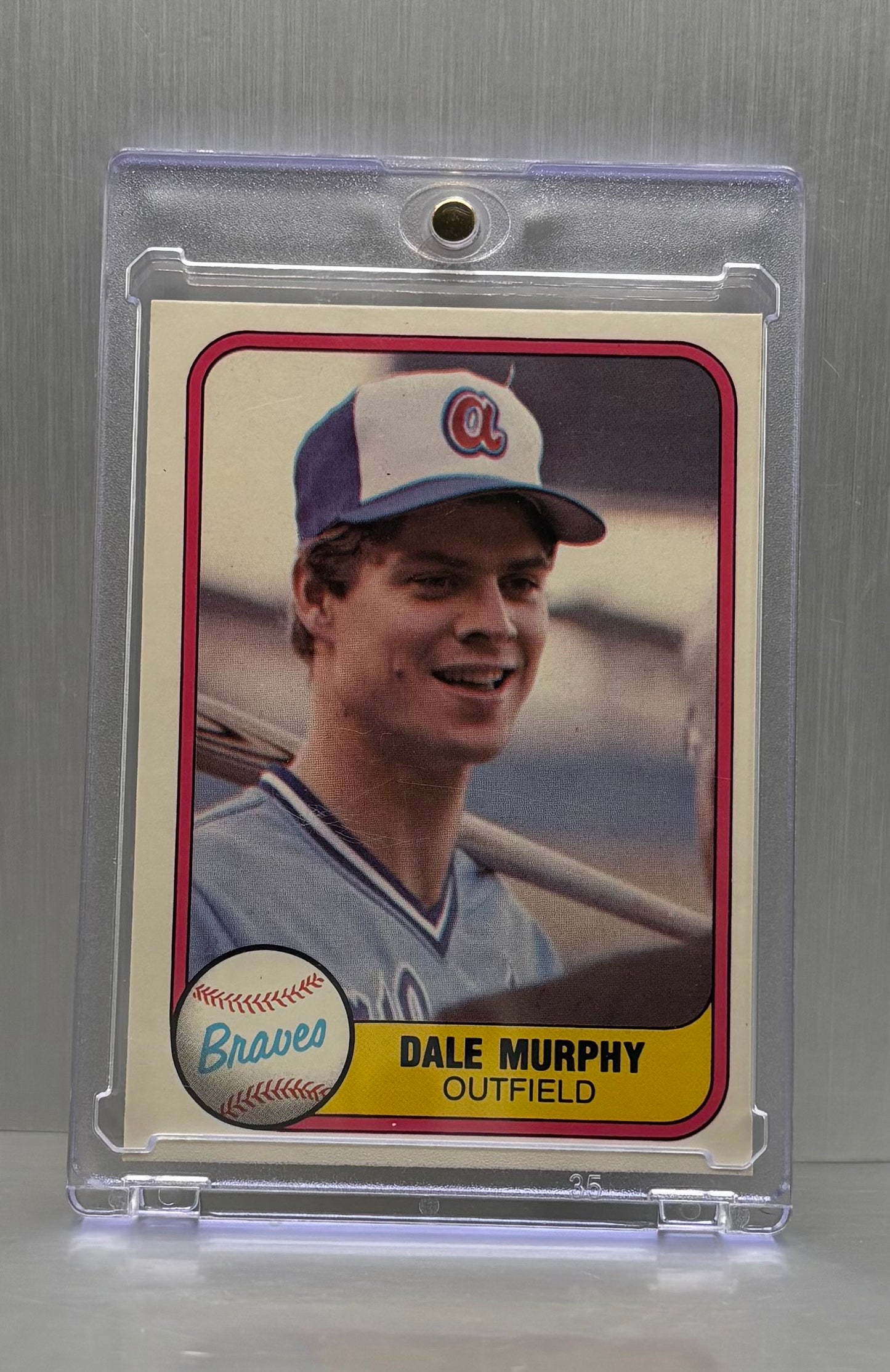 1981 Fleer #243 Dale Murphy Braves