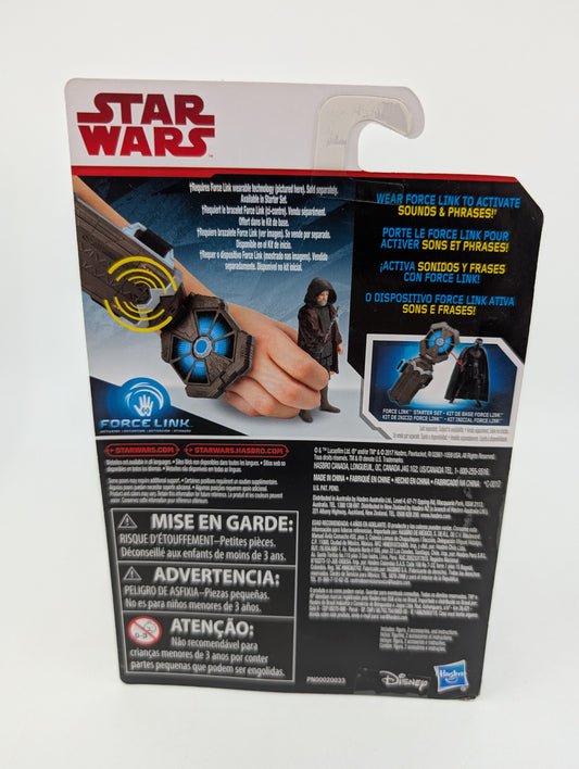 2017 - Star Wars Last Jedi - Luke Skywalker Jedi Exile Force Link Hasbro