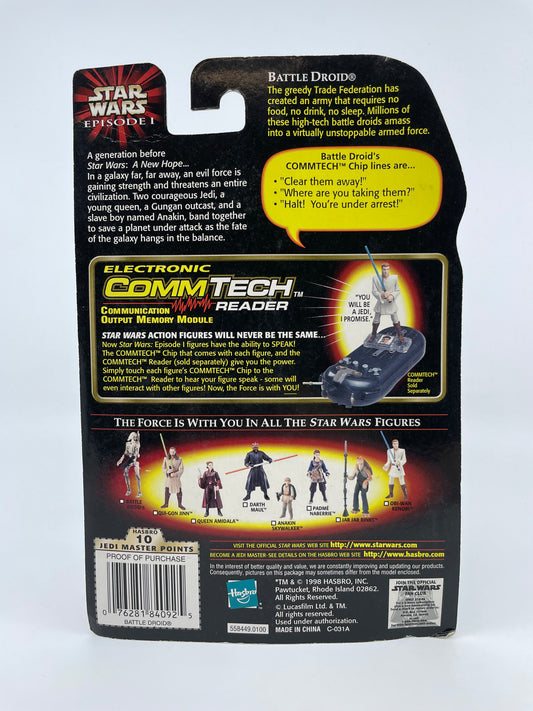 1999 - Star Wars Episode I - Battle Droid with Blaster Rifle - Hasbro Figure