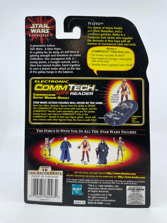 1999 - Star Wars Episode I - Watto with Datapad - Hasbro Figure