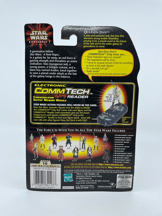 1999 - Star Wars Episode I - Qui-Gon Jinn Naboo - Hasbro Figure