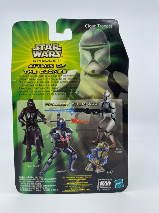 2002 - Star Wars Attack of the Clones Sneak Preview - Clone Trooper - Hasbro