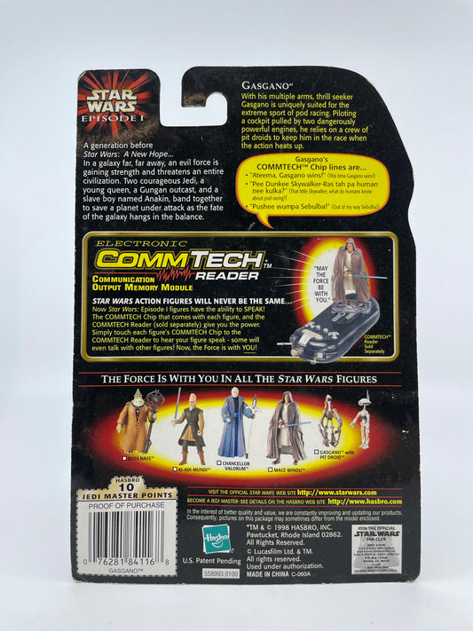 1999 - Star Wars Episode I - Gasgano with Pit Droid - Hasbro Figure
