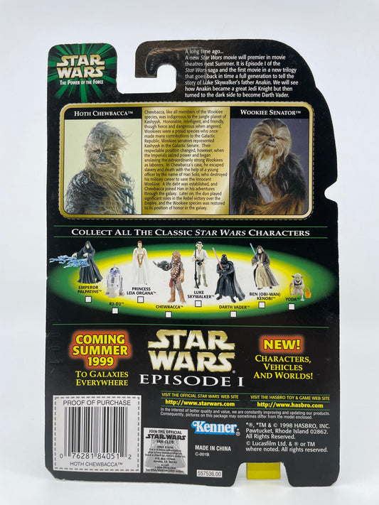 1998 - Star Wars Power of the Force - Hoth Chewbacca Flashback - Kenner