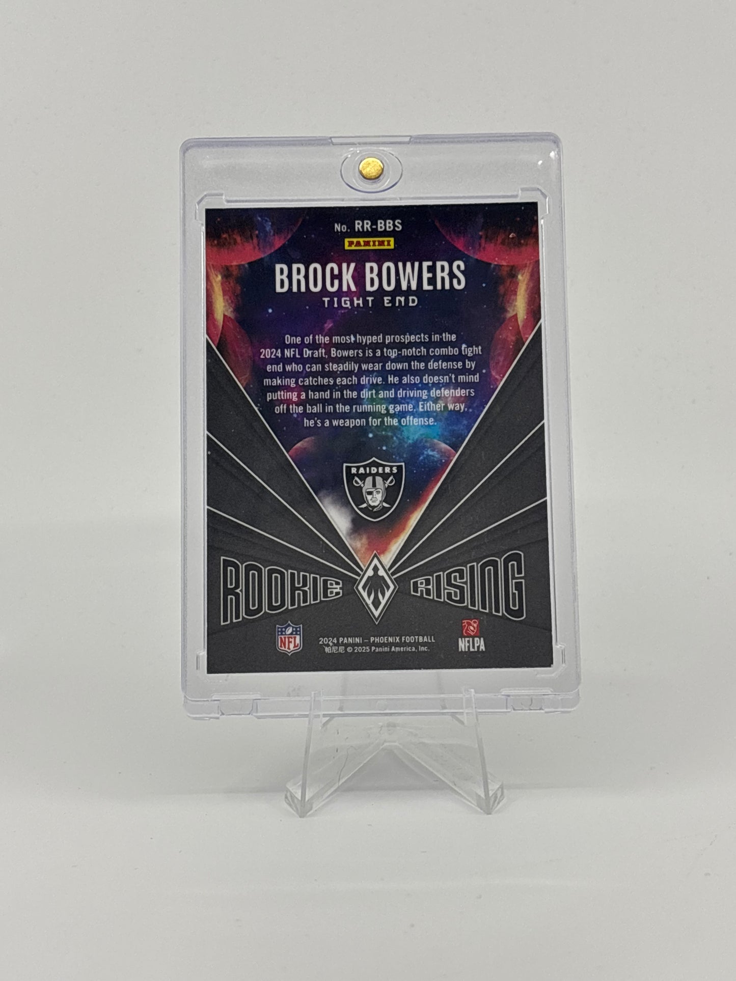 2024 Panini Phoenix - Rookie Rising Brock Bowers #RR-BBS (RC)
