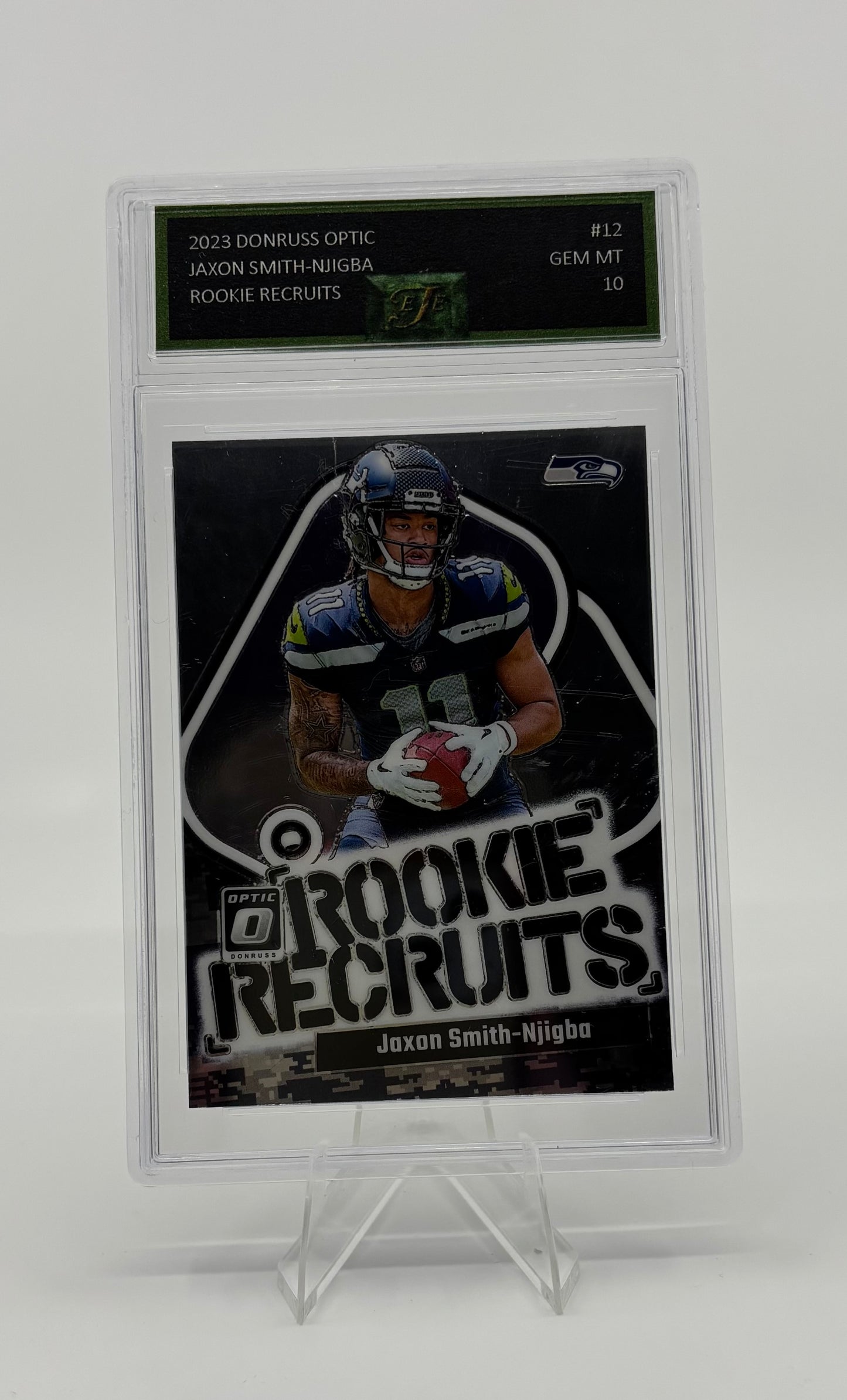 2023 Donruss Optic Jaxon Smith-Njigba Rookie Recuits EFE 10