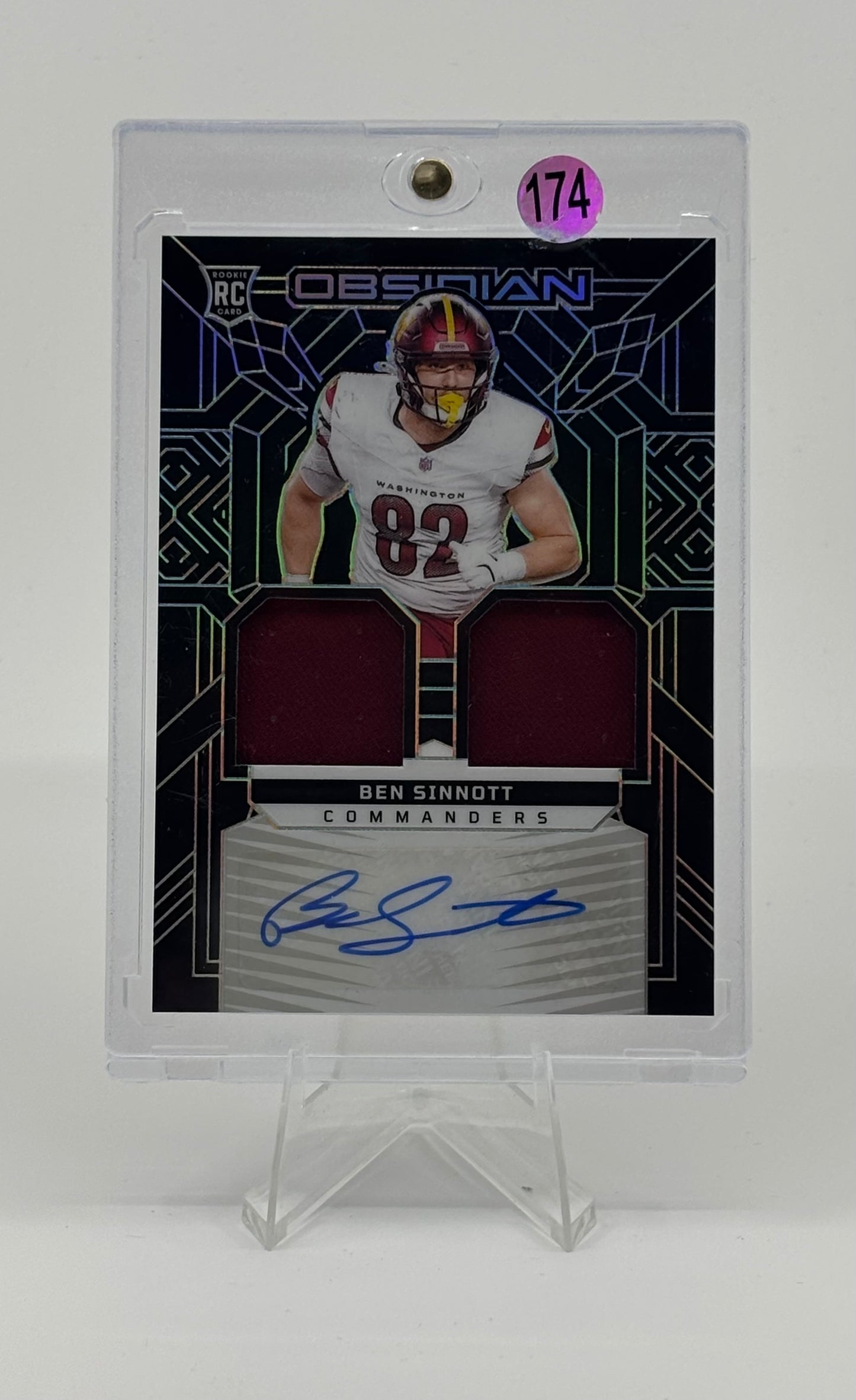 2024 Panini Obsidian - Rookie Materials Ink Ben Sinnott #RMI-BST /299 RC