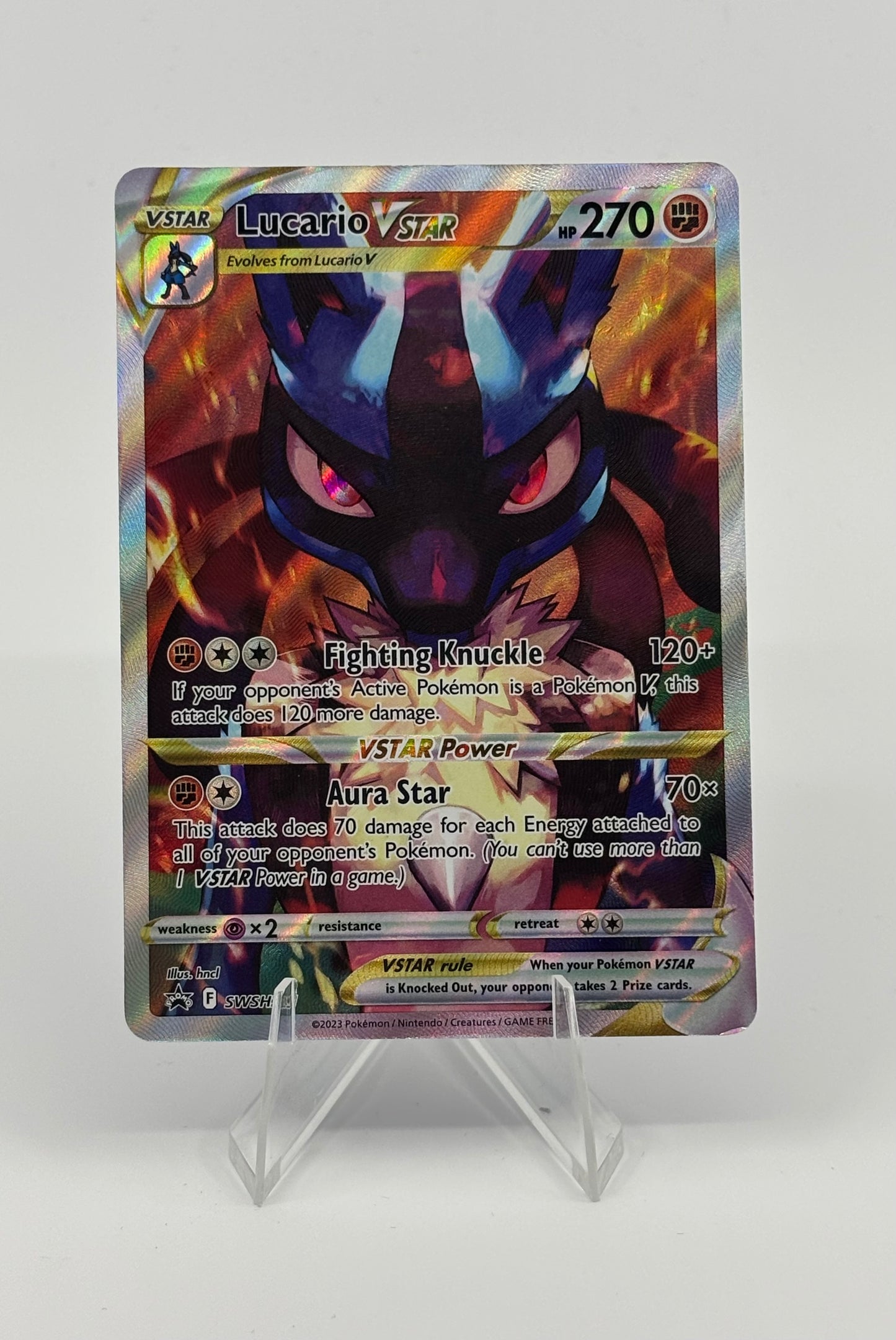 Pokemon Single Lucario VSTAR SWSH291 SWSH: Sword & Shield Promo Cards Holo