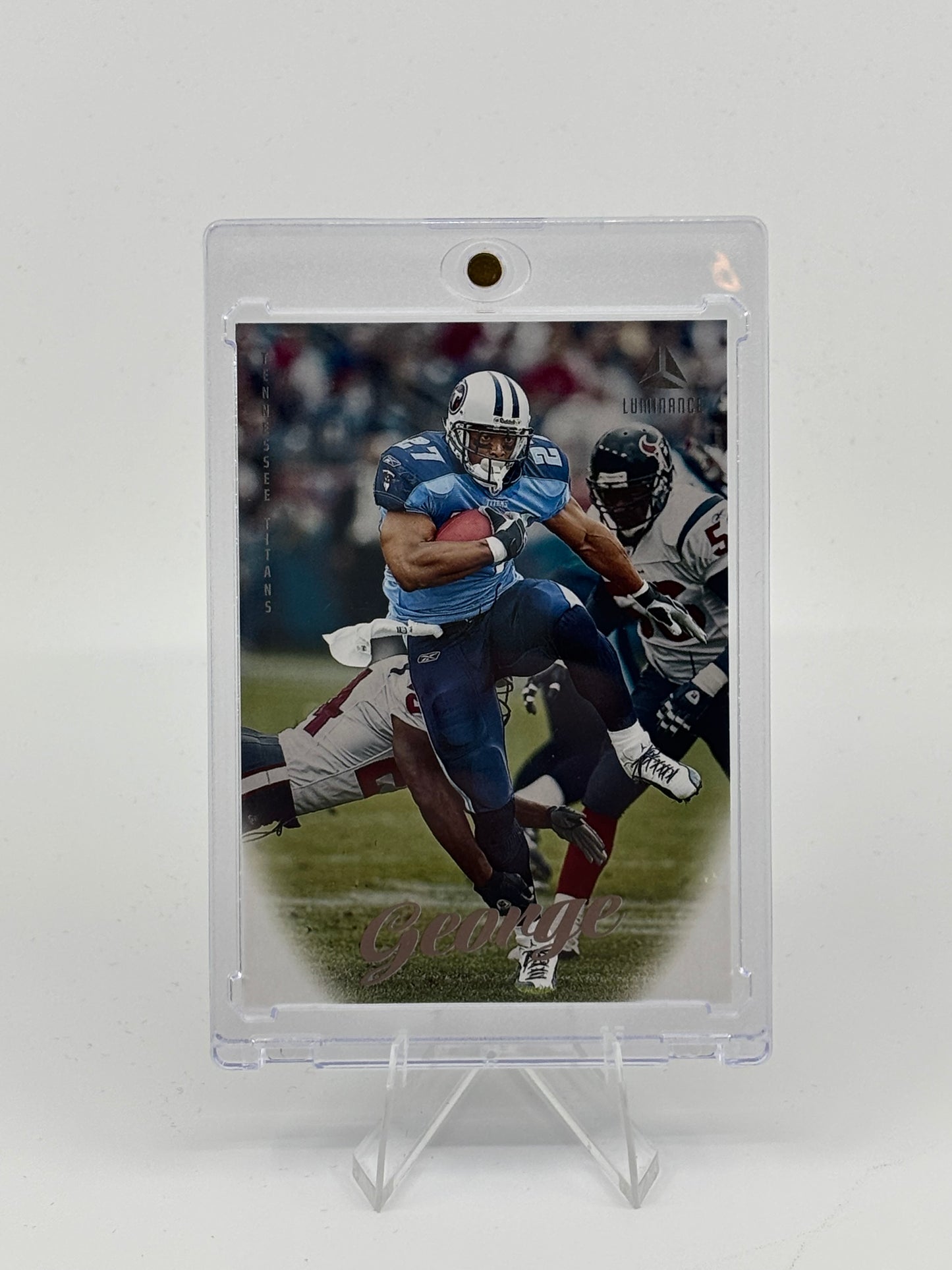 2025 Panini Luminance #59 Eddie George BASE Football Card Titans NFL