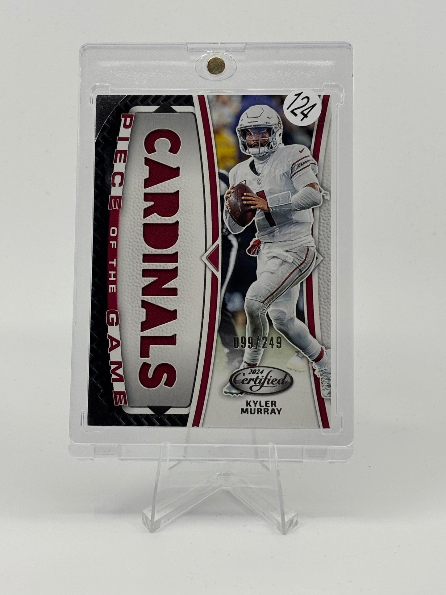 2024 Panini Certified - Piece of the Game Relics Kyler Murray #POG-KMY /249
