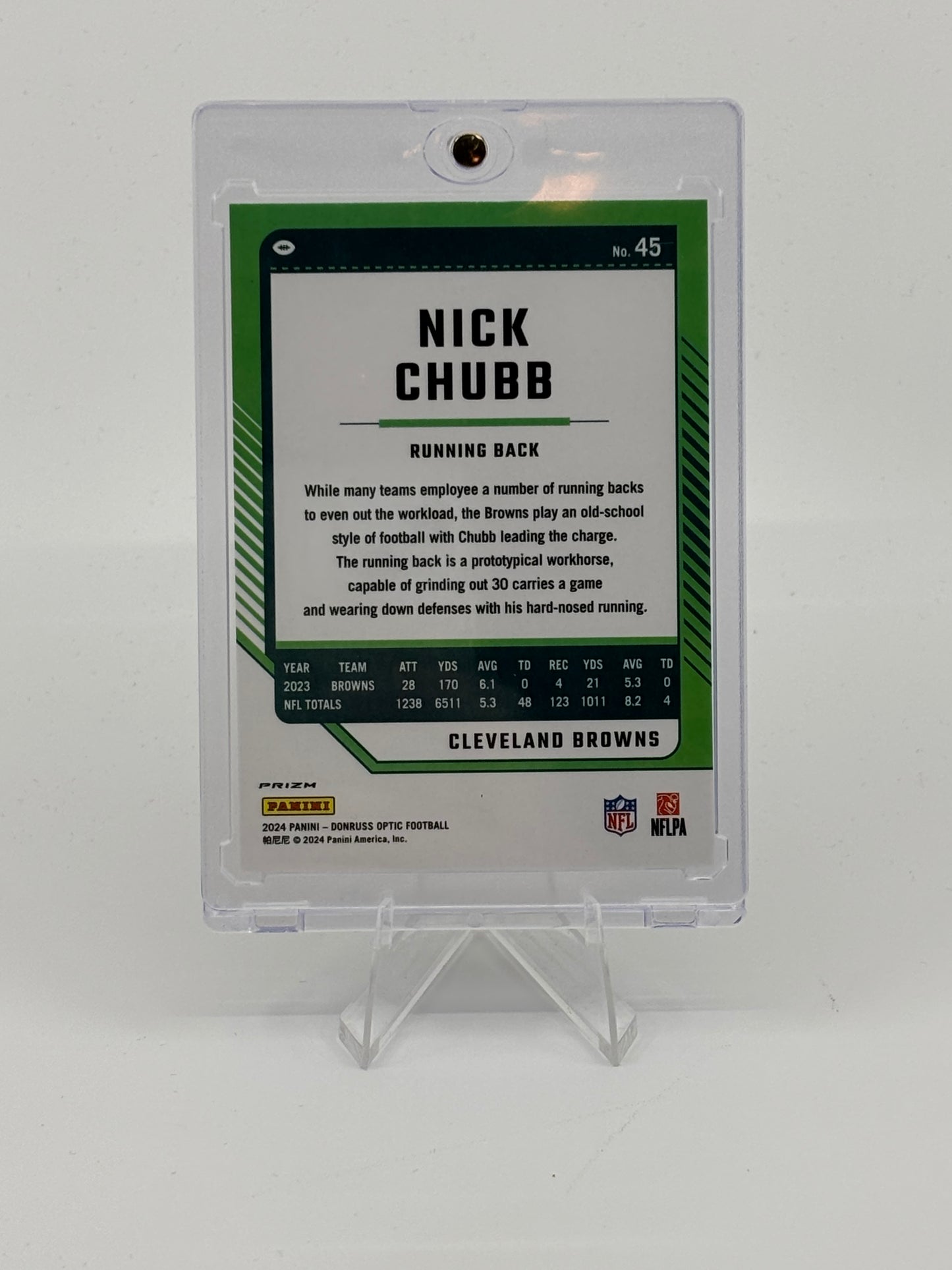 2024 Panini Donruss Optic - Nick Chubb #45