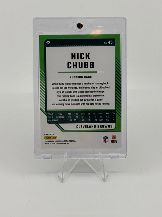 2024 Panini Donruss Optic - Nick Chubb #45