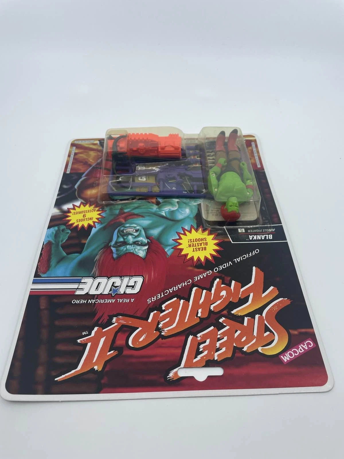 1993 Hasbro GI Joe Street Fighter II Blanka Figure