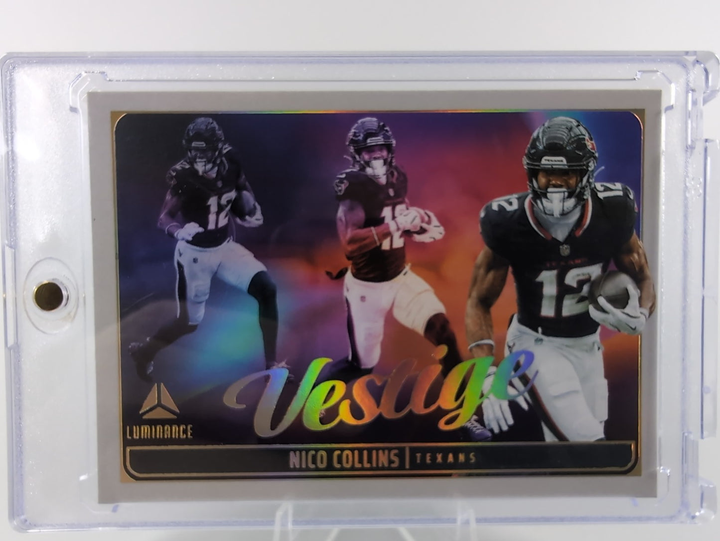 2025 Panini Luminance - Nico Collins Vestige Insert #25 Houston TX Texans