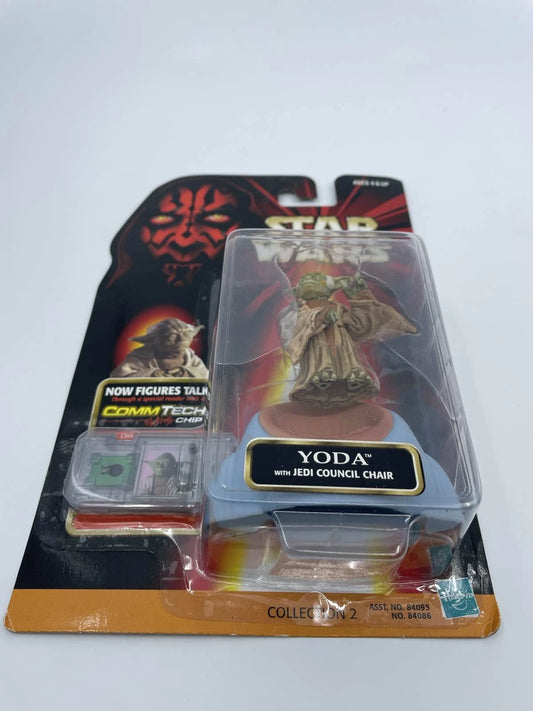 1998 Hasbro Star Wars Ep 1 Yoda CommTech Chip