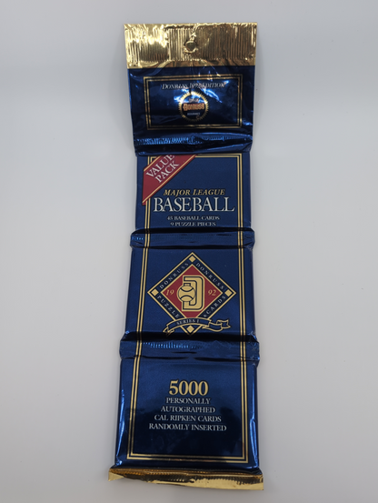 1992 Sealed Donruss Major League Baseball Series 1 Value Pk 45 Cards + 5 Puzzle Pieces