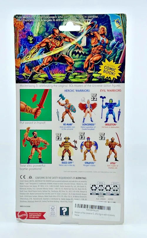 Mattel Masters of the Universe Origins Jitsu Martial Arts Figure 2022
