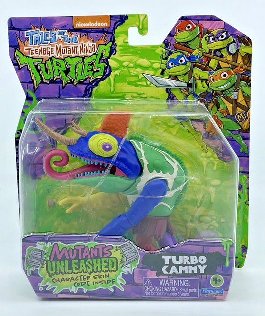 TMNT Mutants Unleashed Turbo Cammy Figure 2024 with Figure Protector