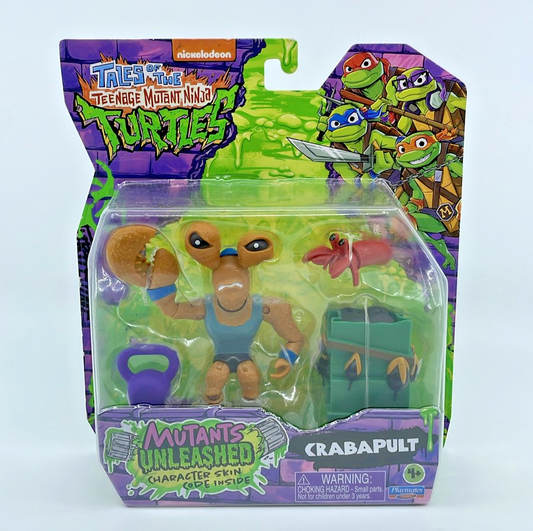 TMNT Mutants Unleashed Crabapult Figure with Figure Protector