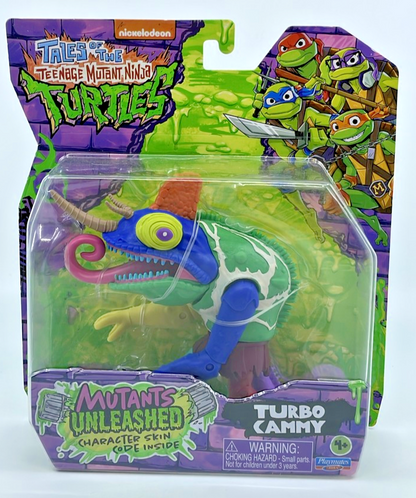 TMNT Mutants Unleashed Turbo Cammy Figure 2024 with Figure Protector