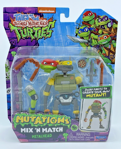 TMNT Tales Mutations Mix N Match Metalhead Figure with Figure Protector