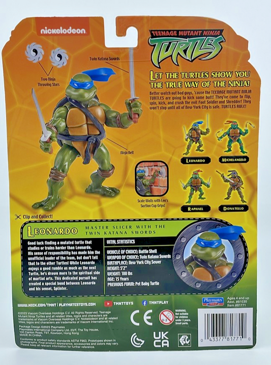 TMNT Raphael 2003 Retro Reissue Playmates Figure 2023 with Figure Protector