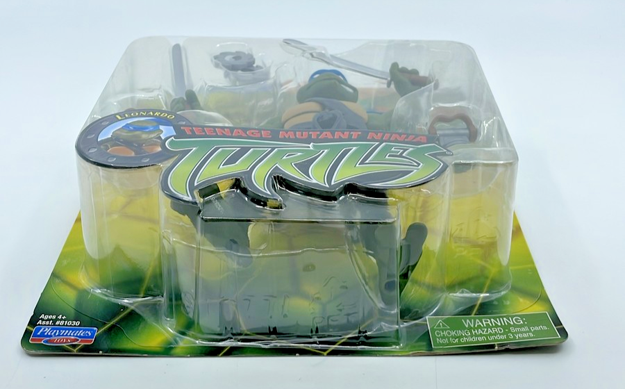 TMNT Raphael 2003 Retro Reissue Playmates Figure 2023 with Figure Protector